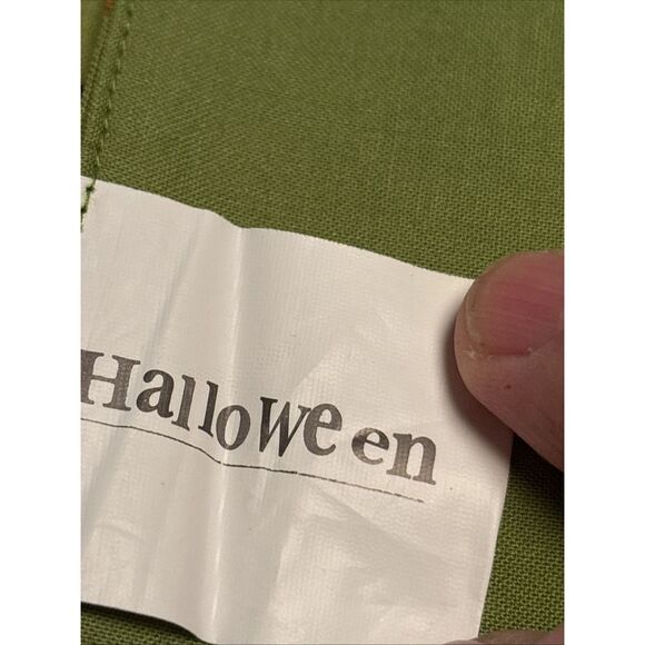 Halloween Dancing Spider Placemat Lot of 5 Green Polka Dot Spiders EUC - Picture 3 of 5